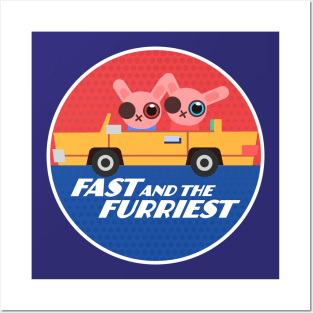 Fast and the Furriest Posters and Art